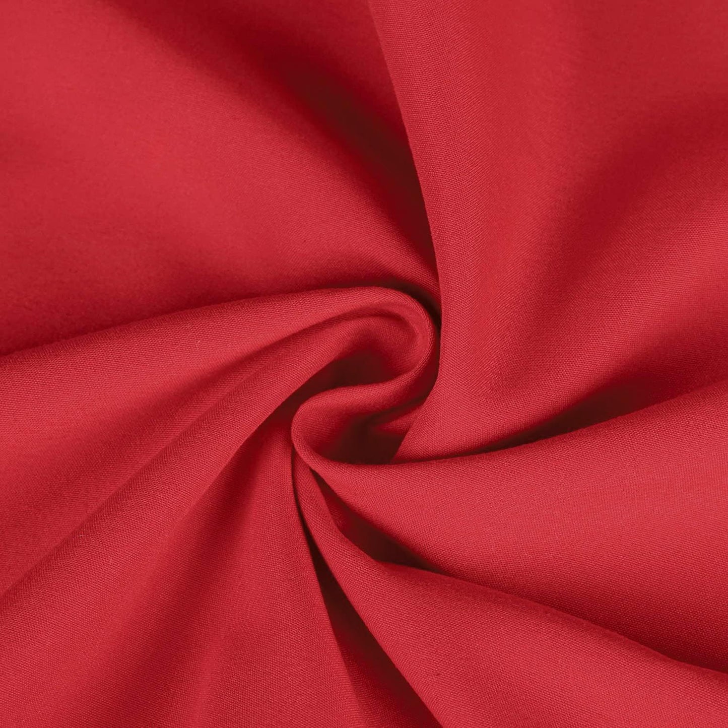 Elegant Comfort Premium Hotel Quality 1-Piece Double Flat Sheet, Luxury and Softest 2000 Thread Count Bedding Flat Sheet(Double,Red)