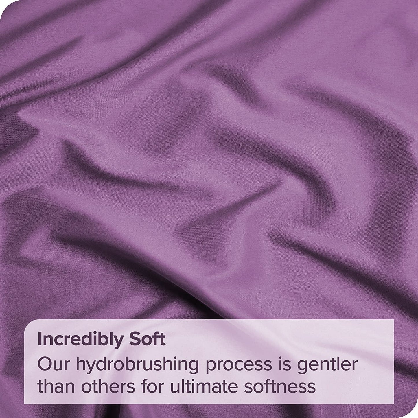 Elegant Comfort Premium Hotel Quality 1-Piece Double Flat Sheet, Luxury and Softest 2000 Thread Count Bedding Flat Sheet(Double,Purple)