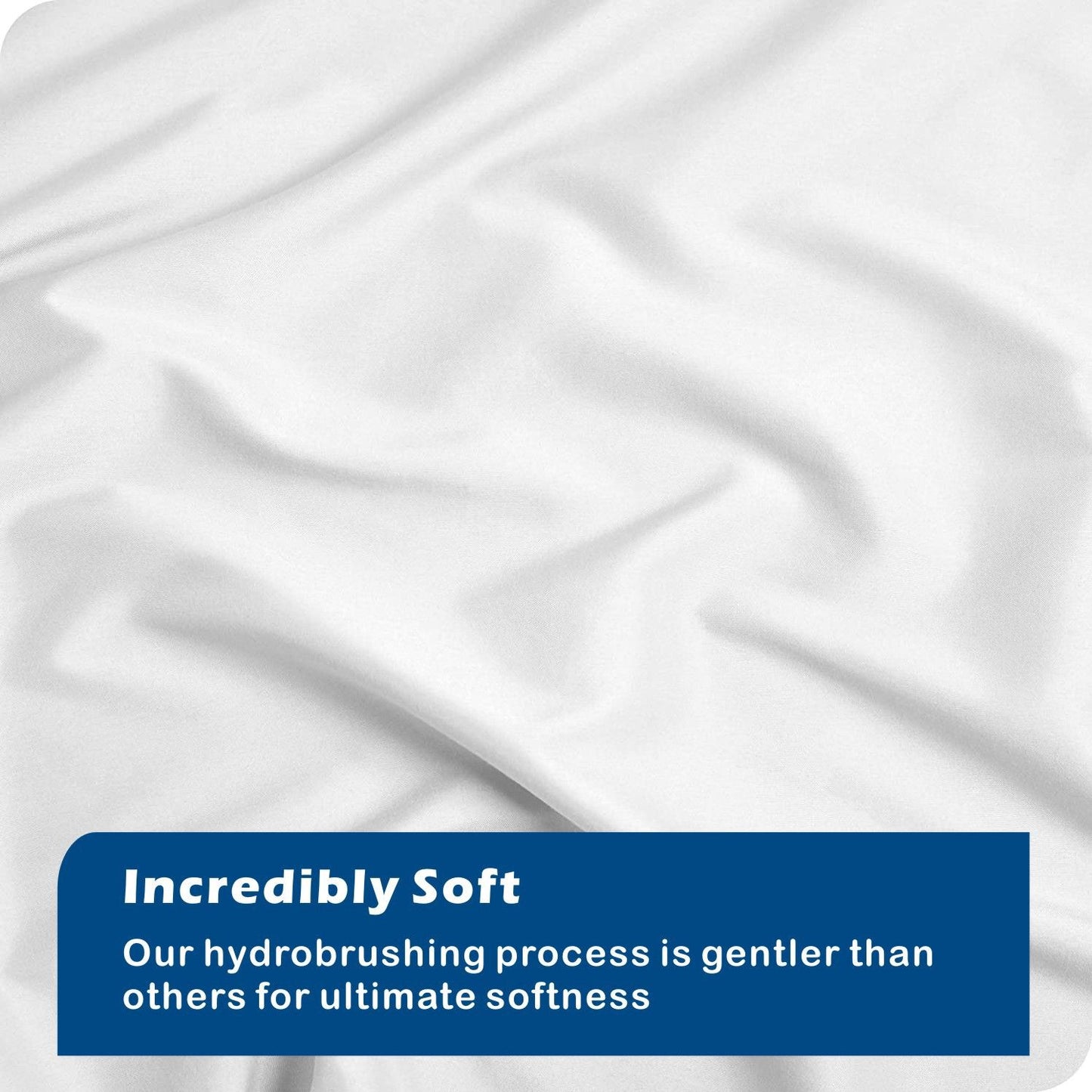 2 Piece Hotel Soft Microfiber Quilt Cover Set-2000TC Duvet/Donna Cover Set & Pillowcases -1 Quilt Cover Zipper Closure & 1 x Pillowcases-Breathable Bedding - Wrinkle, Fade, Stain Resistant(White,King Single)