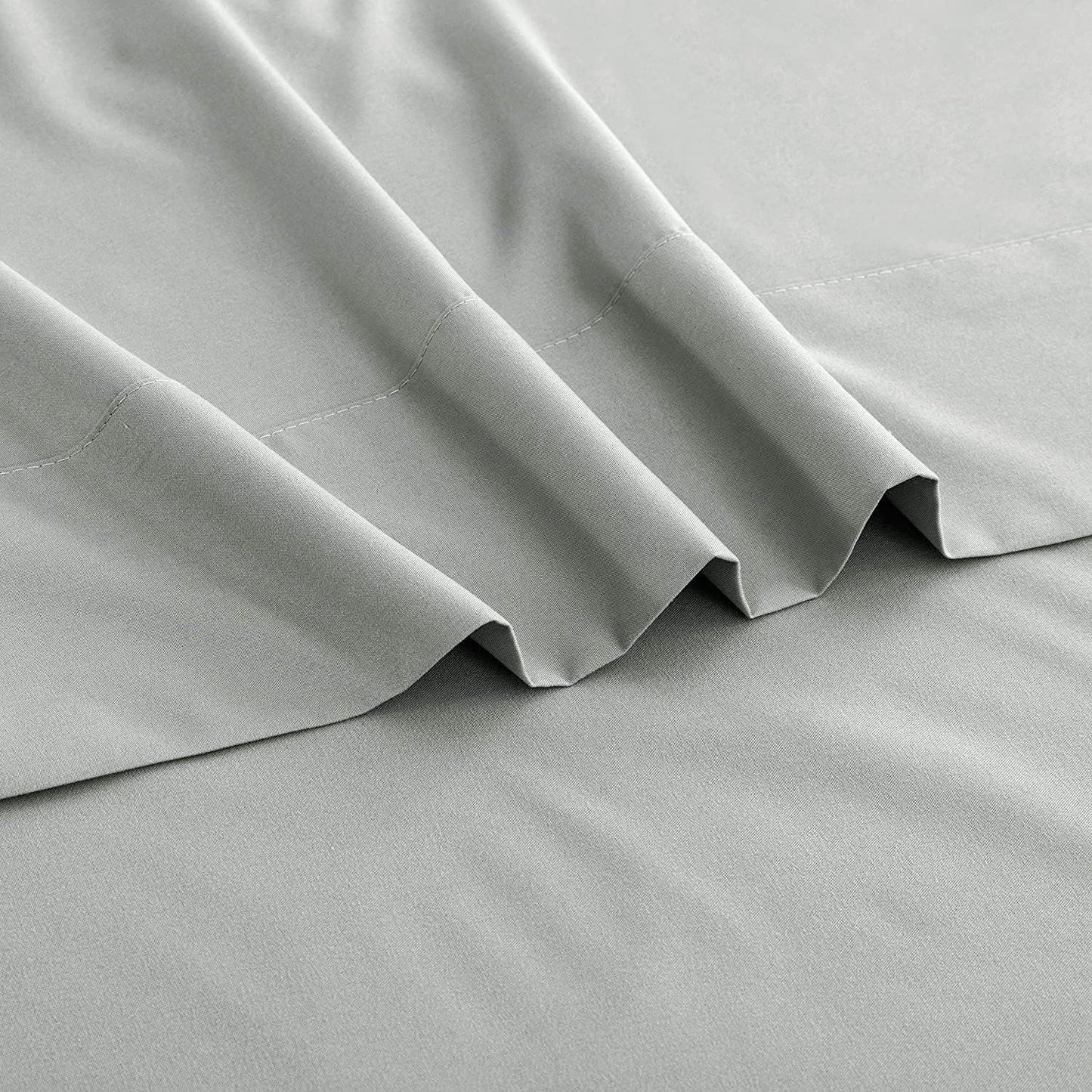 Elegant Comfort Premium Hotel Quality 1-Piece King Single Flat Sheet, Luxury and Softest 2000 Thread Count Bedding Flat Sheet(King Single,Ocean)