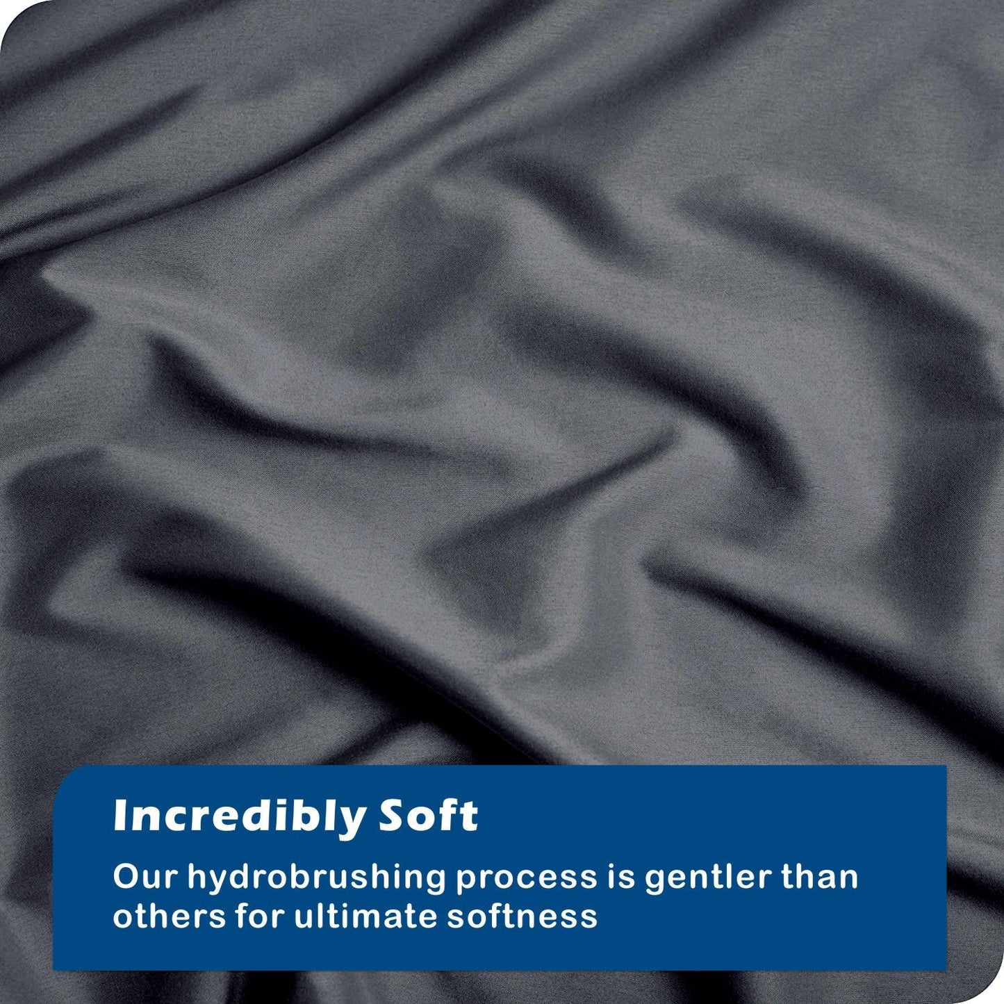 3 Piece Hotel Soft Microfiber Quilt Cover Set-2000TC Duvet/Donna Cover Set & Pillowcases -1 Quilt Cover Zipper Closure & 1 x Pillowcases-Breathable Bedding - Wrinkle, Fade, Stain Resistant(Dark gray,Queen)