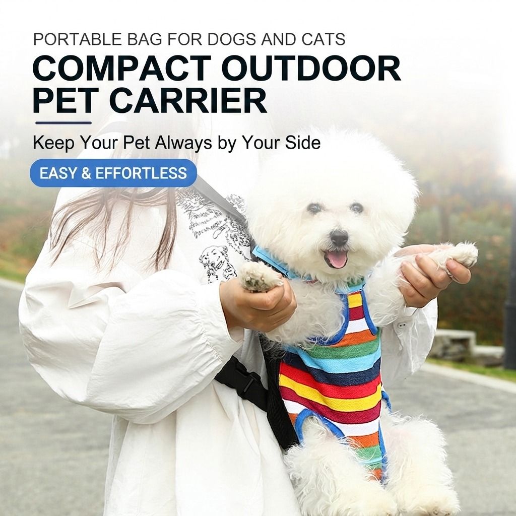 Portable Pet Front Chest Backpack for Small Dogs and Cats – Hands-Free Travel Carrier with Adjustable Straps, Breathable Mesh, and Padded Shoulder Pads for Comfortable Outdoor Adventures (XL, Leopardprint)
