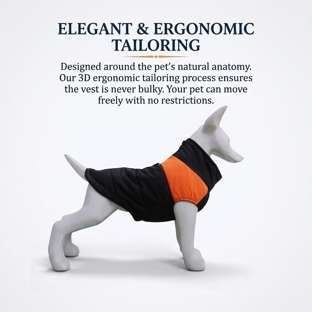 Winter Dog Ski Jacket with Waterproof and Windproof Polyester Shell, Thick PP Cotton Padding for Warmth, 3D Ergonomic Fit with D-Ring Leash Attachment, Ideal for Outdoor Walks and Snow Adventures (4XL, Rose)