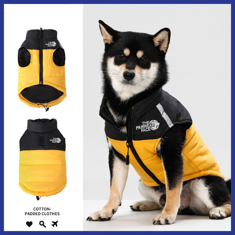 Keep Your Pup Cozy and Visible This Winter – Waterproof, Insulated Dog Coat with Reflective Strips, Front Zipper, D-Ring Leash Attachment, and Adjustable Fit for Daily Walks and Outdoor Adventures (3XL, Pink)
