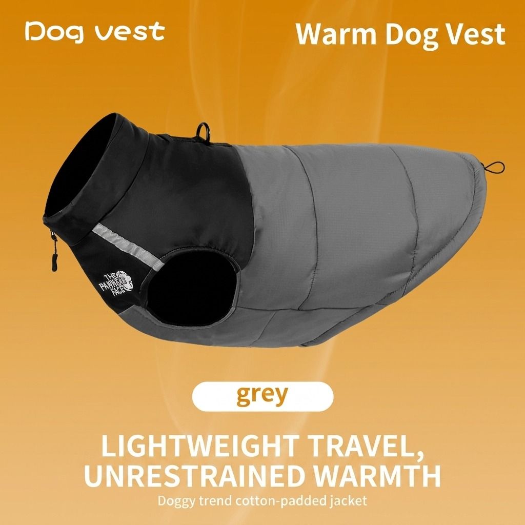 Keep Your Pup Cozy and Visible This Winter – Waterproof, Insulated Dog Coat with Reflective Strips, Front Zipper, D-Ring Leash Attachment, and Adjustable Fit for Daily Walks and Outdoor Adventures (4XL, Pink)