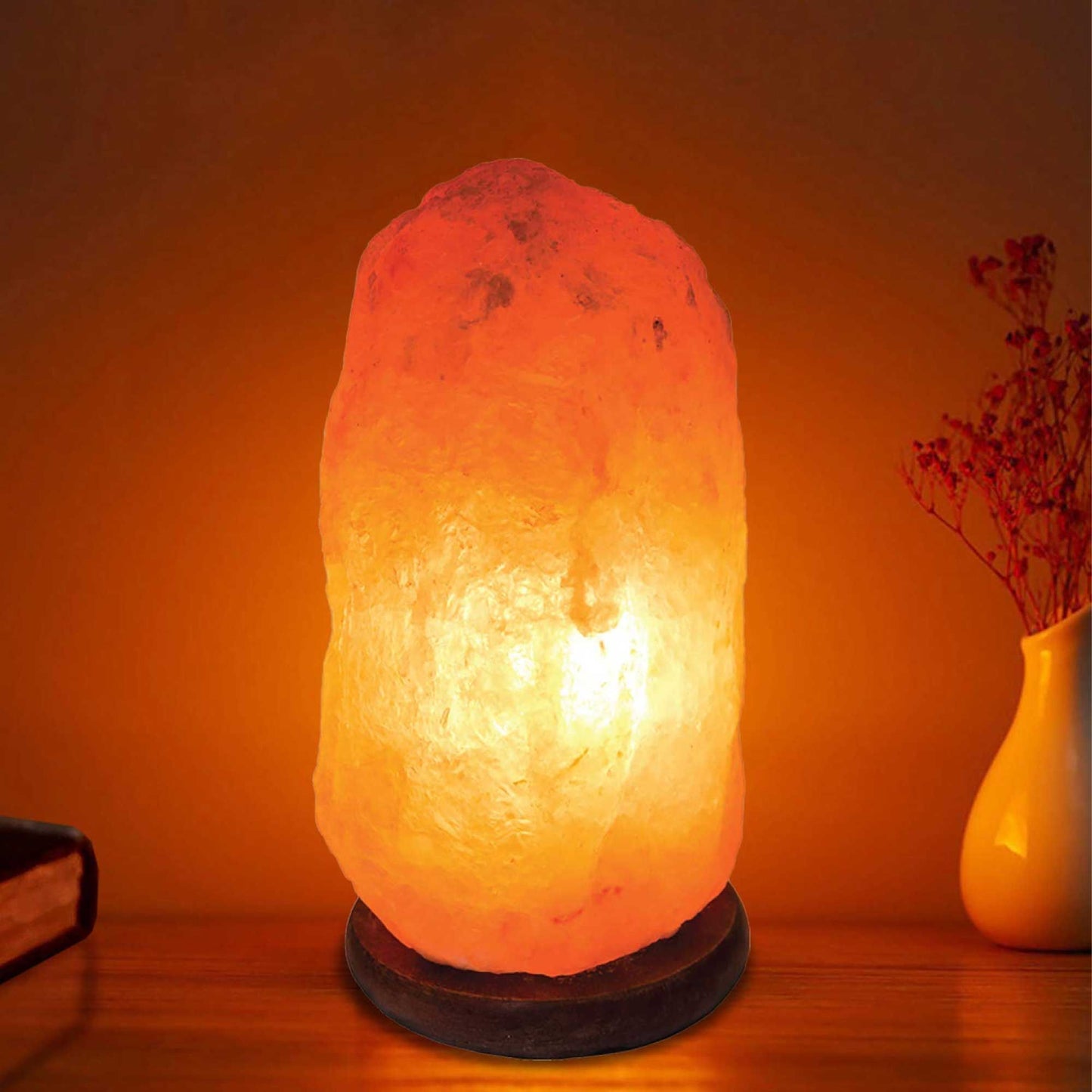 Orku 3-5 Kgs Himalayan Pink Salt Lamp - Large Natural Rock Night Light