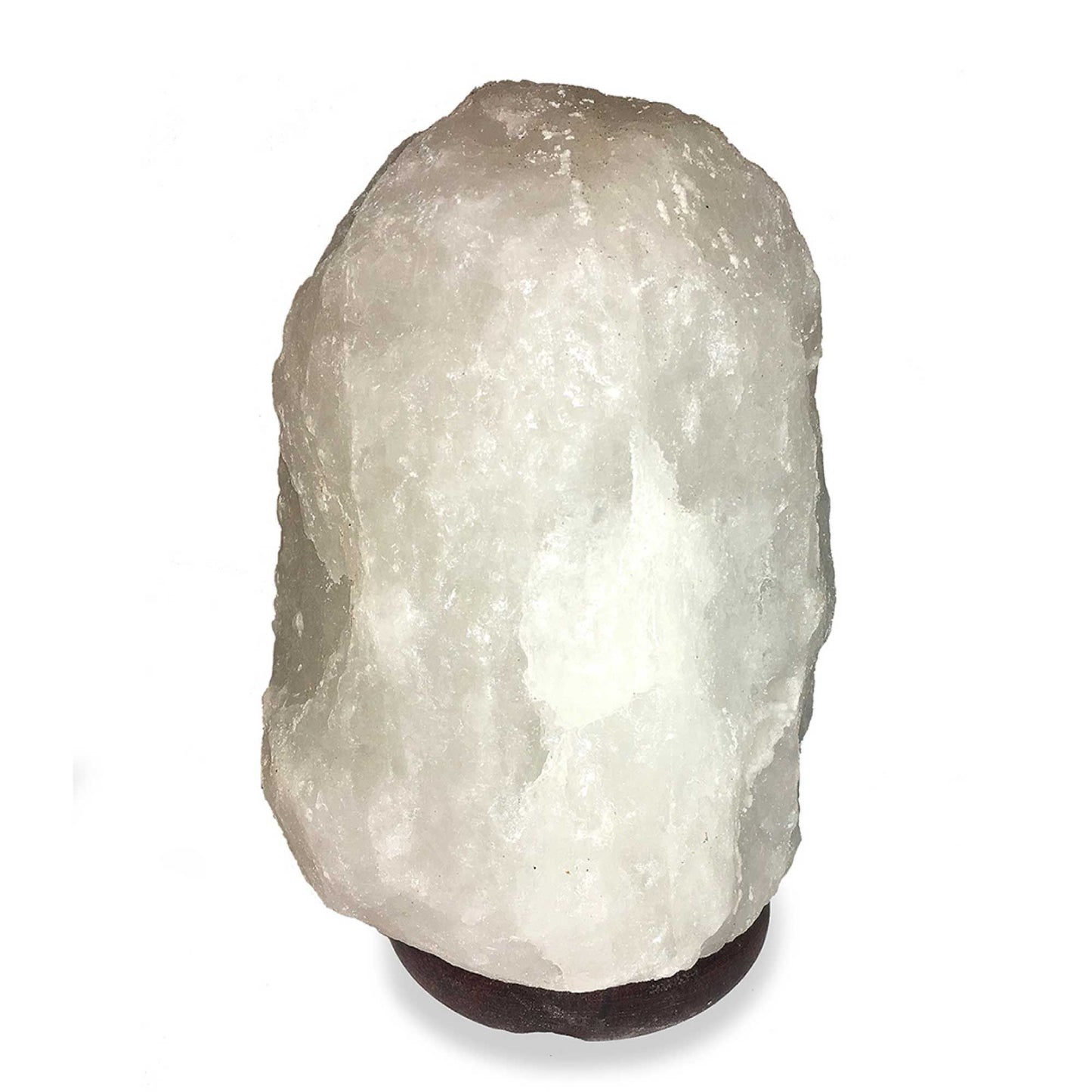 Orku 1-2Kg Himalayan White Salt Lamp - Natural Rock Shape Night Light