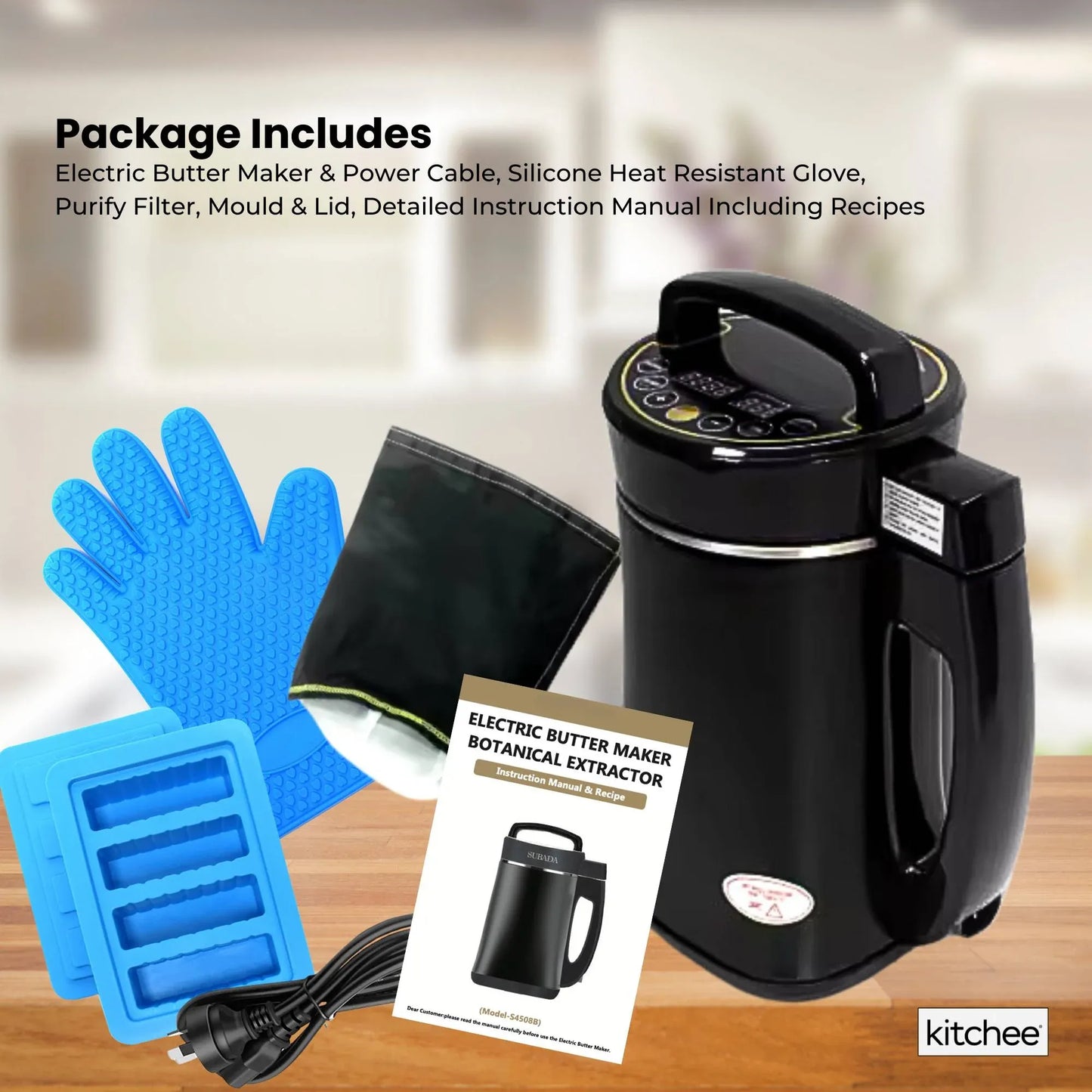 Kitchee Herbal Infuser Butter Oil Extractor and Decarboxylator Machine