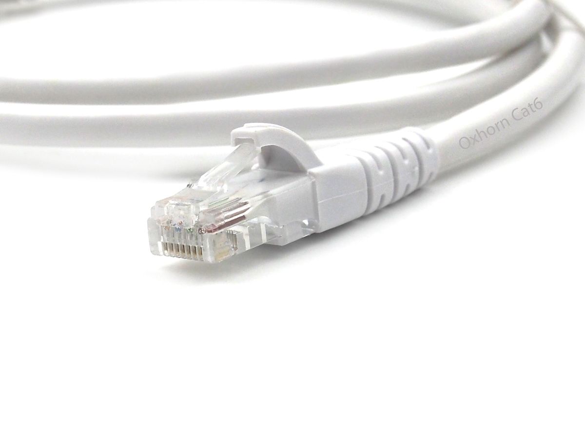 OXHORN CB-CAT6-W015 Network Cable Cat6 15m White