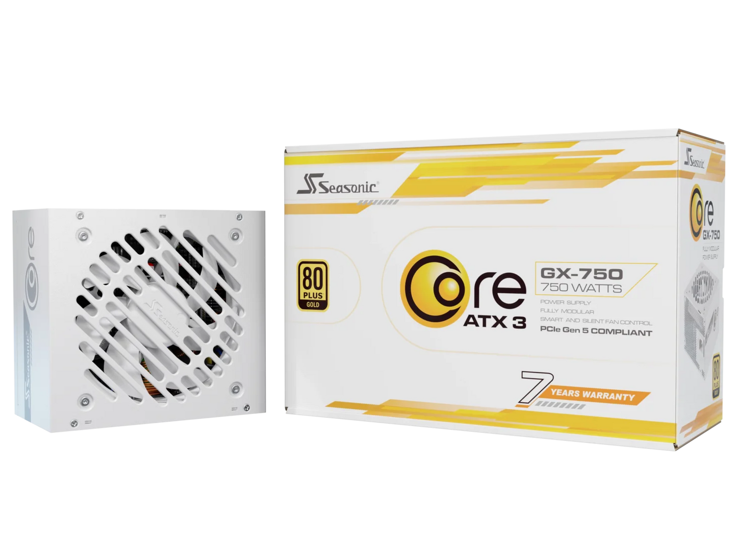 Seasonic CORE GX-750 White ATX 3.1 750W (SRP-CGX751-A5A32SF-WHITE)