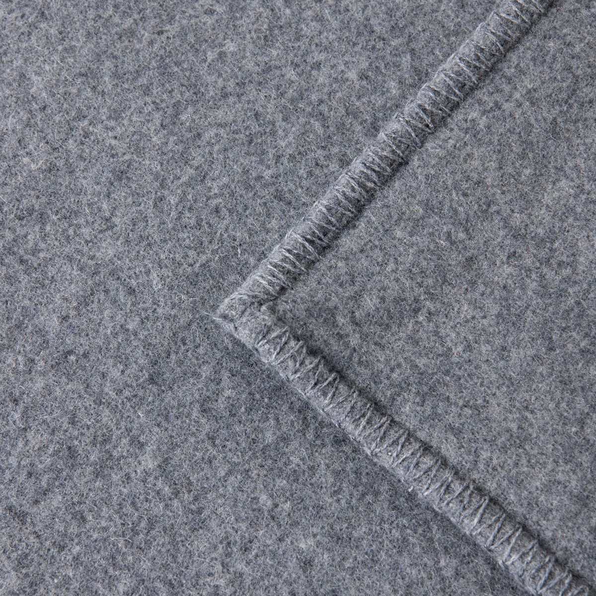 Little Gem Grey Australian Wool Bassinet Blanket 80 x 120 cm