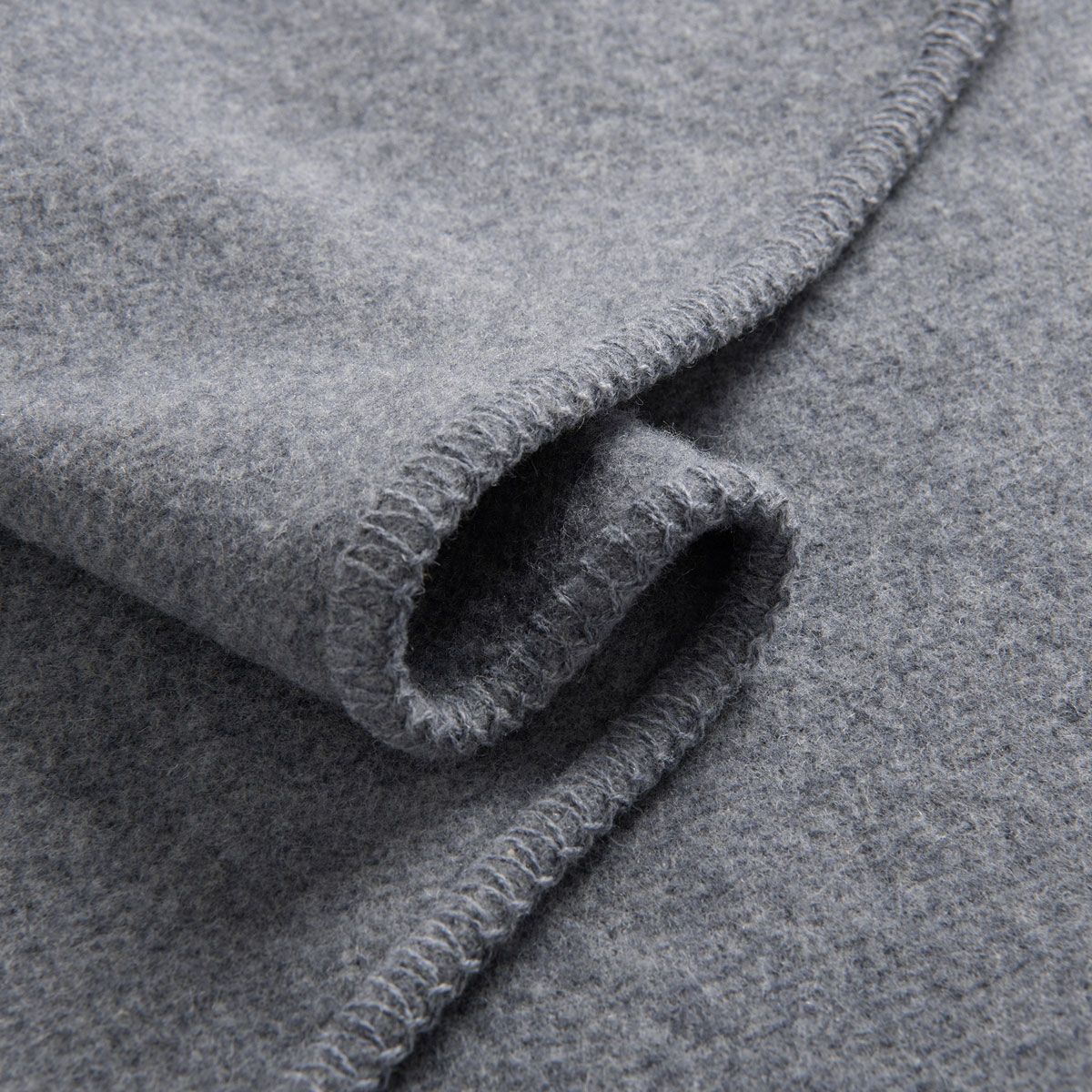 Little Gem Grey Australian Wool Cot Blanket 120 x 160 cm