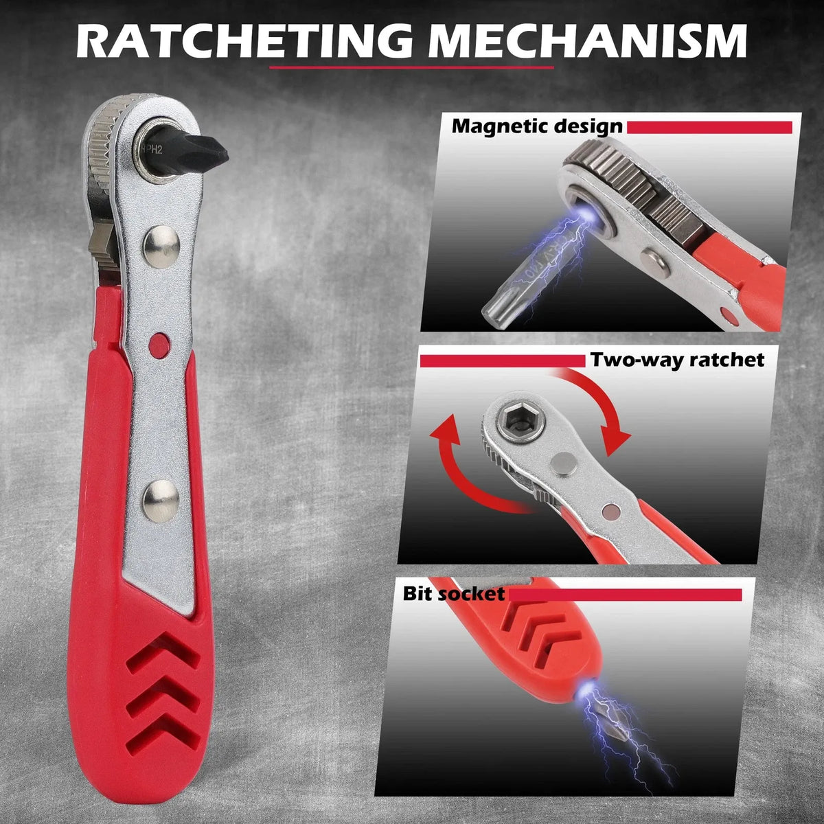 SEDY 235PC Screwdriver Bit Set Ratchet Handle Holders Security Bits Nut Drivers