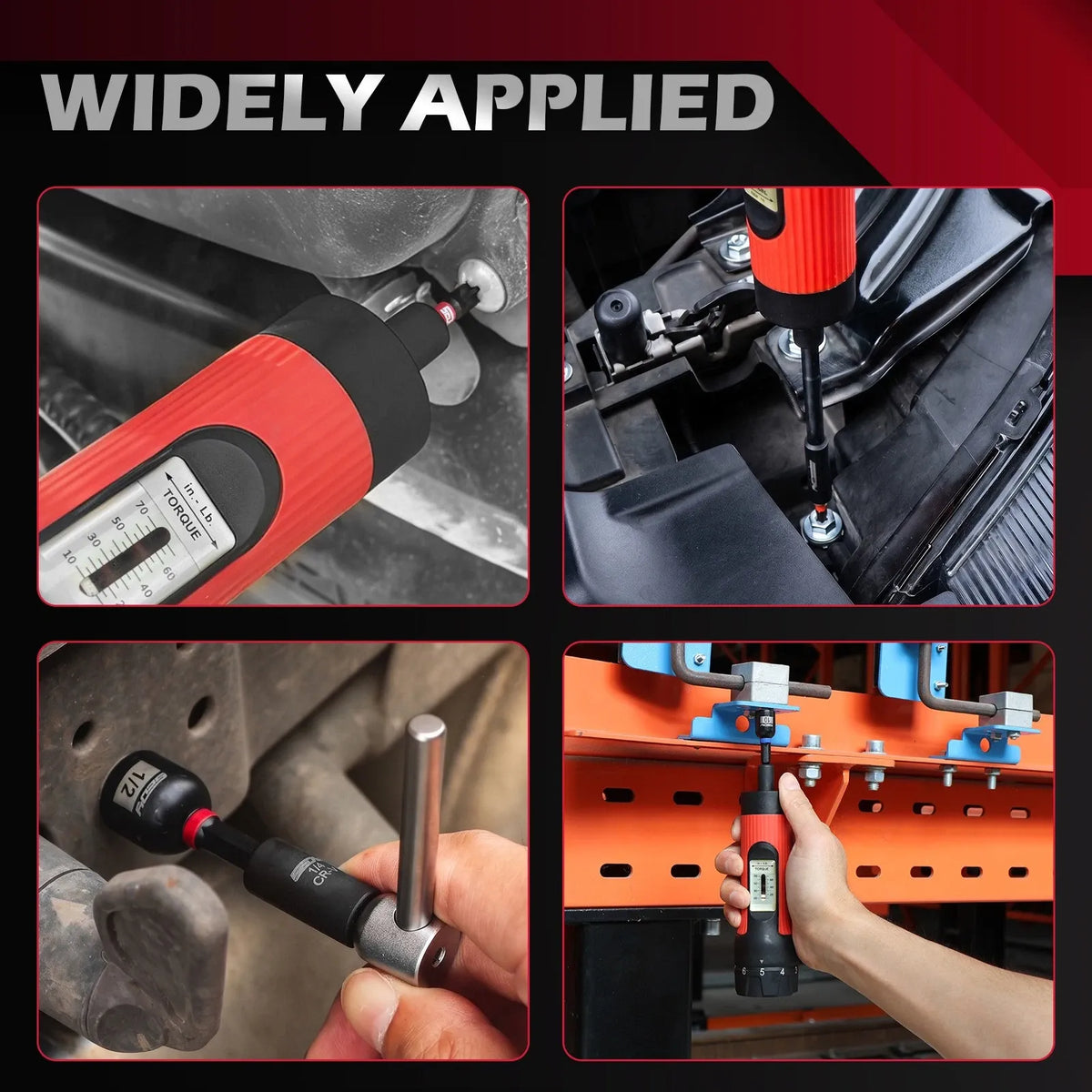 SEDY 64Pcs Torque Screwdriver Set 10-70 in-lb S2 Bits Magnetic Nut Driver Kit