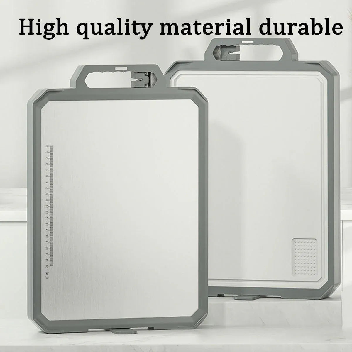 Stainless Steel Double Sided Cutting Board Thawing Board Household Kitchen Tool