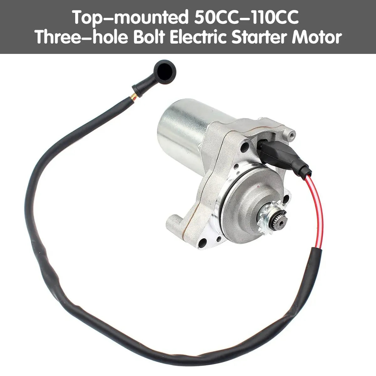 Motorcycle Electric Starter Motor 50CC-110CC Dirt Bike ATV Scooter Replacement