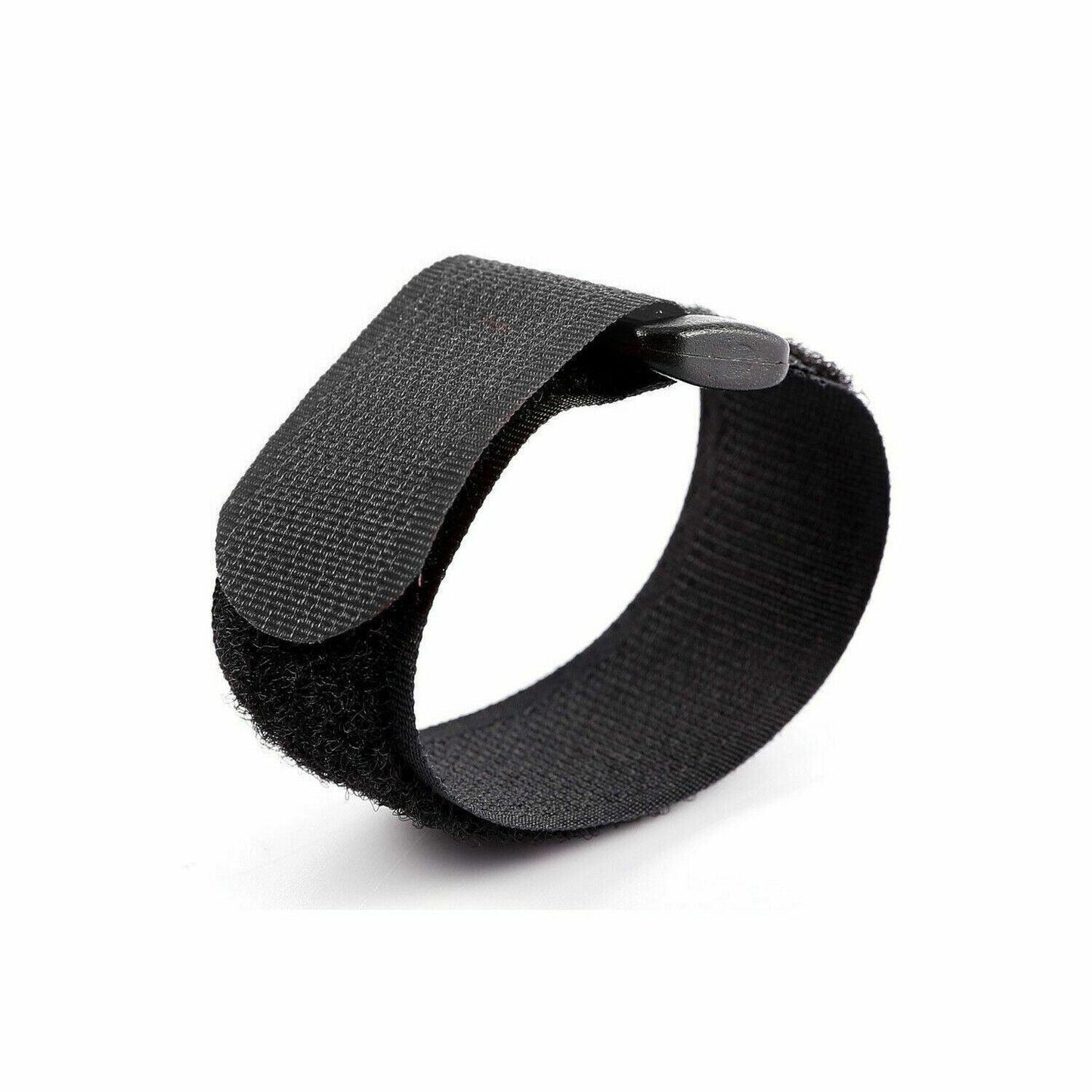 Magic Cable Ties Reusable Winder Coded Organiser Cords Hook Loop Black - 20*300mm  50PCS