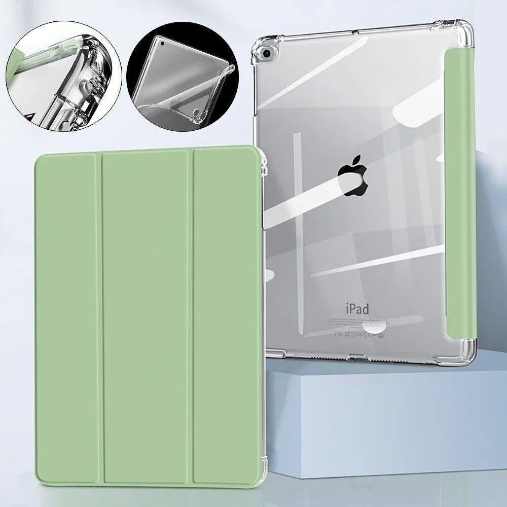 Shockproof Silicone iPad Air 3 Cover with Pencil Slot and Smart Wake - Grey