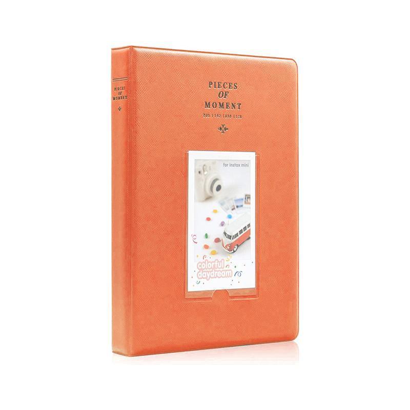 128 Pockets Album Case Storage For Polaroid Photo FujiFilm Camera Film - Blue