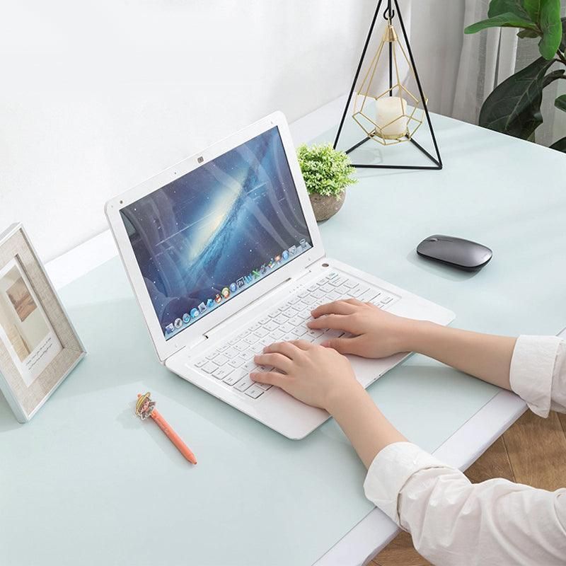 Large Leather Gaming Mouse Pad Waterproof Desk Keyboard Mat 120 x 60cm - Light Green