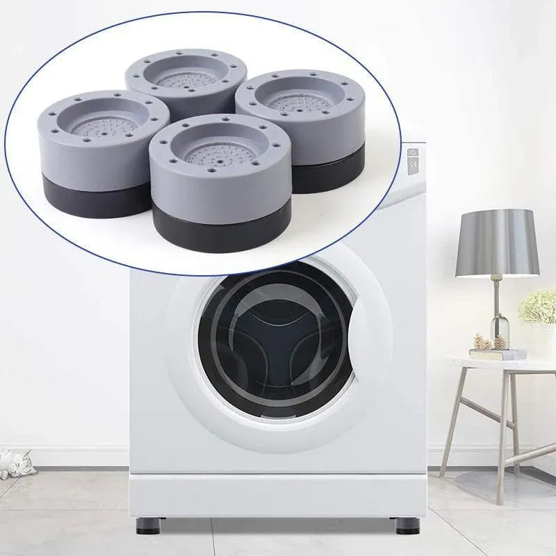5Pcs Anti Vibration Feet Pad Mats Washing Machine Non Slip Shock Proof Laundry