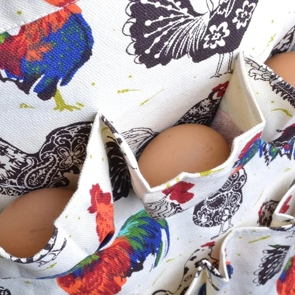 Chicken Egg Collecting Apron Farm Gathering Tool Pocket Storage Multiple Sizes AU - Large
