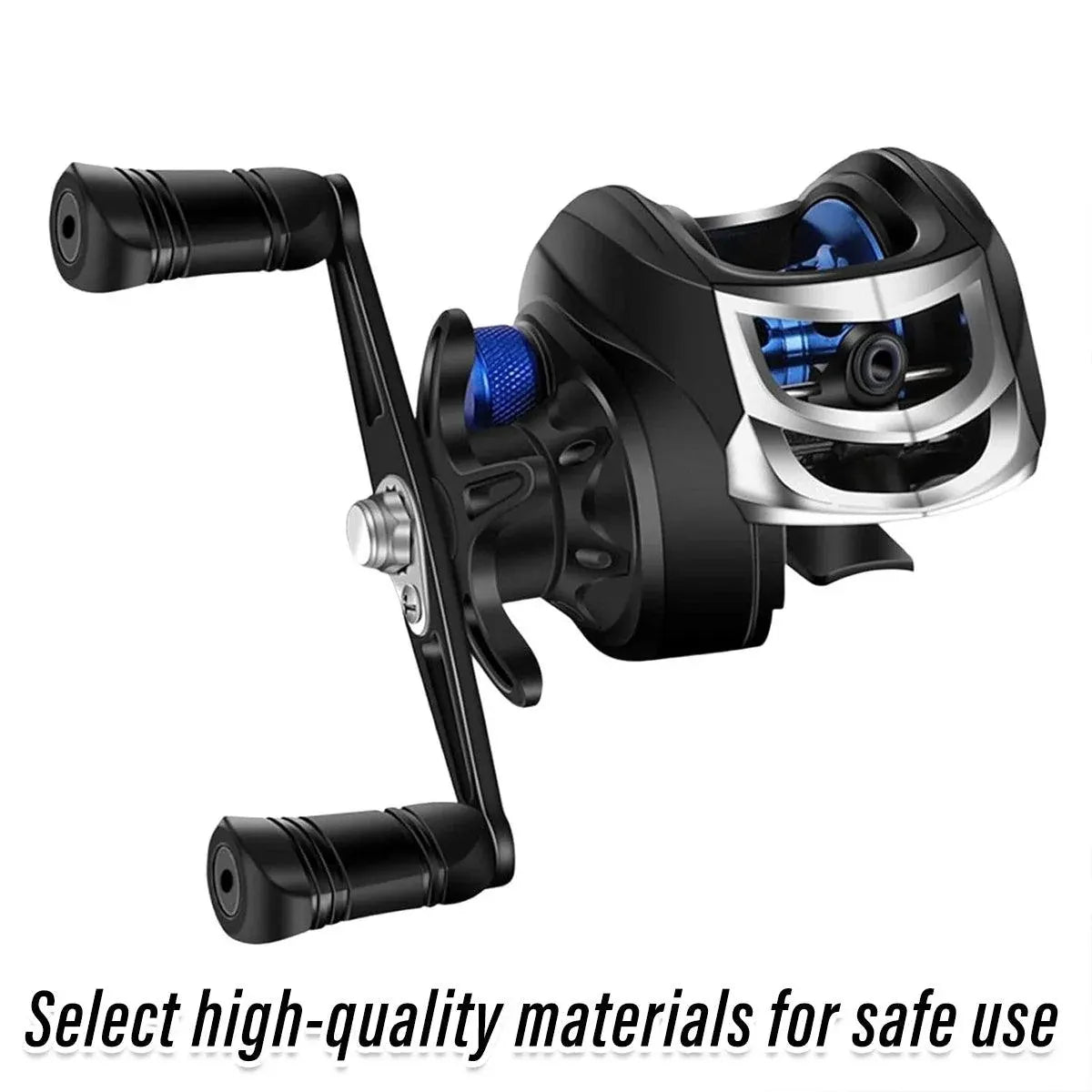 Fishing Reel Anti Frying Line Teardrop Swivel Disc Fishing Gear Spinning Reel - Left hand version