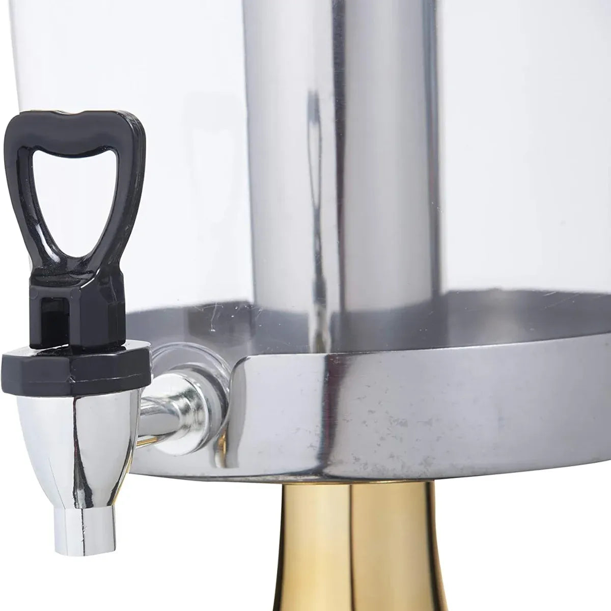 8L Stainless Steel Juice Dispenser Cold Beverage Coffee Milk Tea Machine - Golden