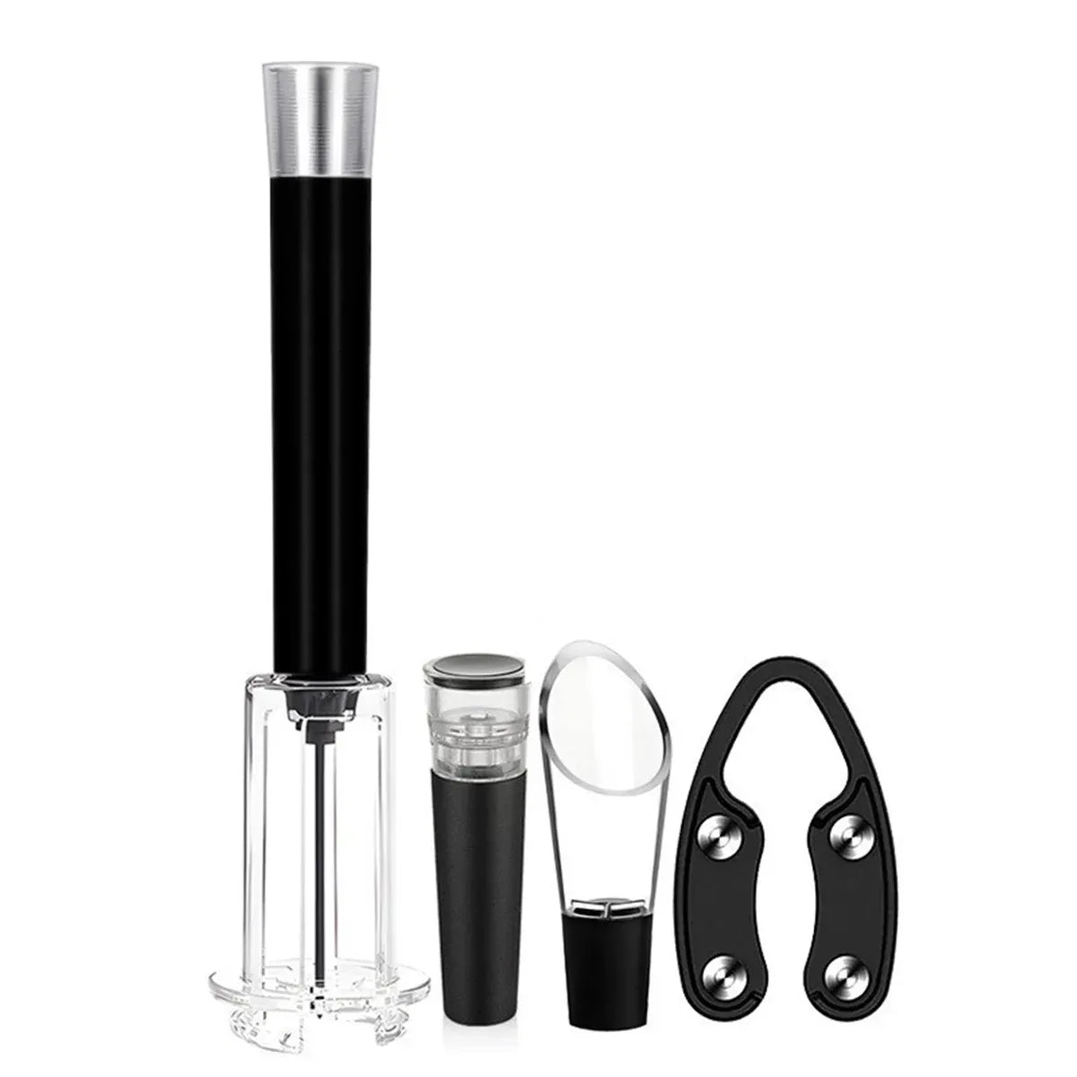 4PCS Wine Bottle Opener Set for Home Bar Kitchen Wine Lovers Birthday Gift