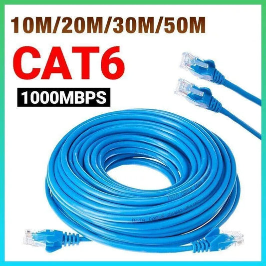 10M 20M 30M 50M Ethernet Cat6 LAN Cable 1000Mbps - 10M
