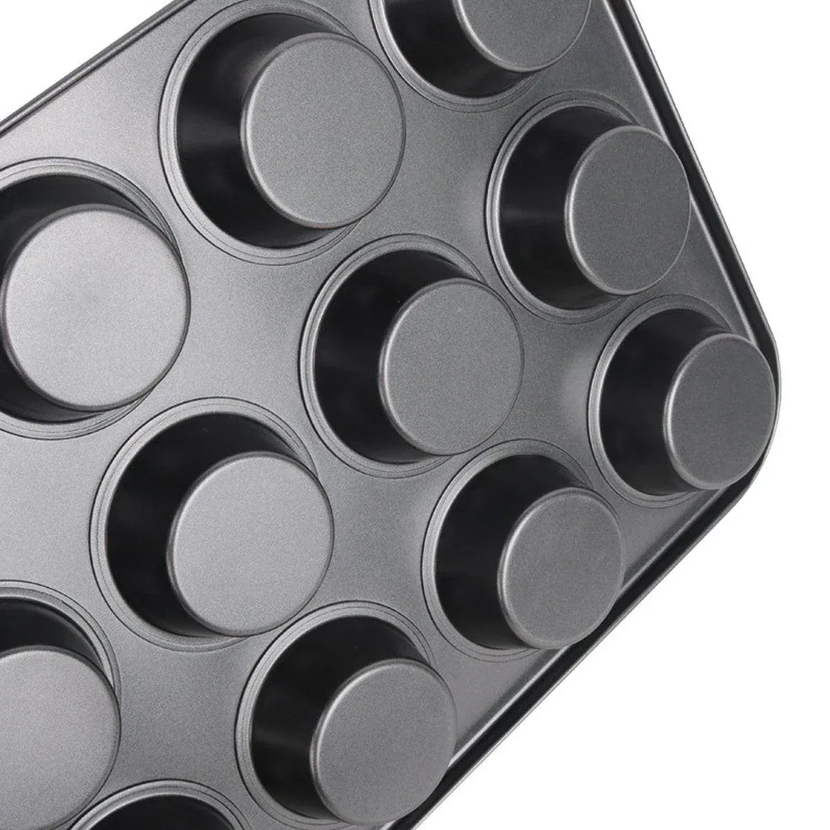 2pcs 12 Holes Round Cake Mould Baking Pan for DIY Cake Making and Baking Tools