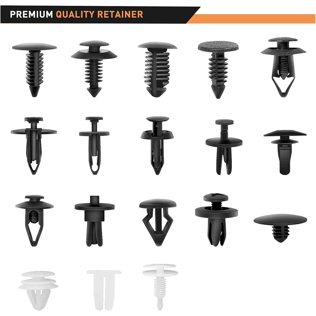 415PCS Car Buckle Set for Auto Body Trim Bumper Fender Repair