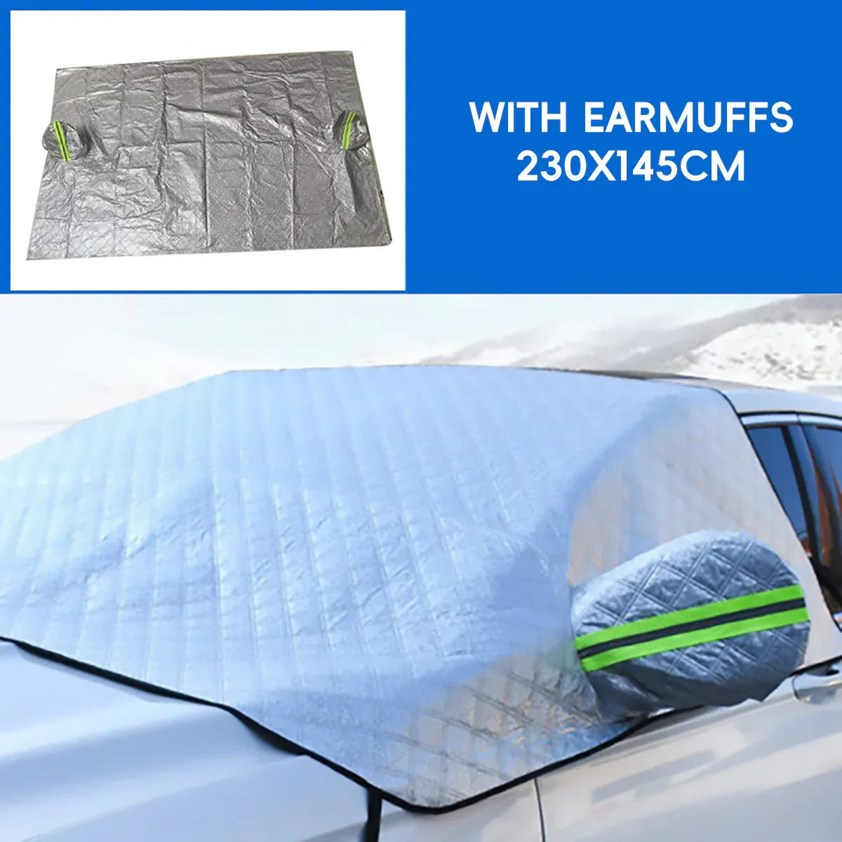 Car Windshield Cover SUV Sun Shade Windscreen Frost Snow Ice Sunshade Protector