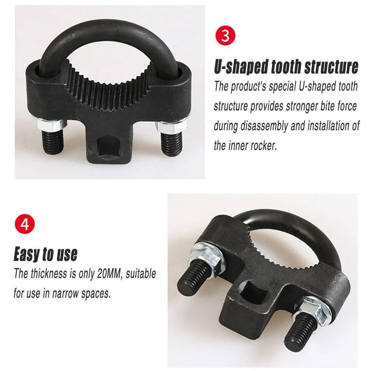 3/8 Inch Internal Rod Tool for Vehicle Chassis Rocker Installation and Removal