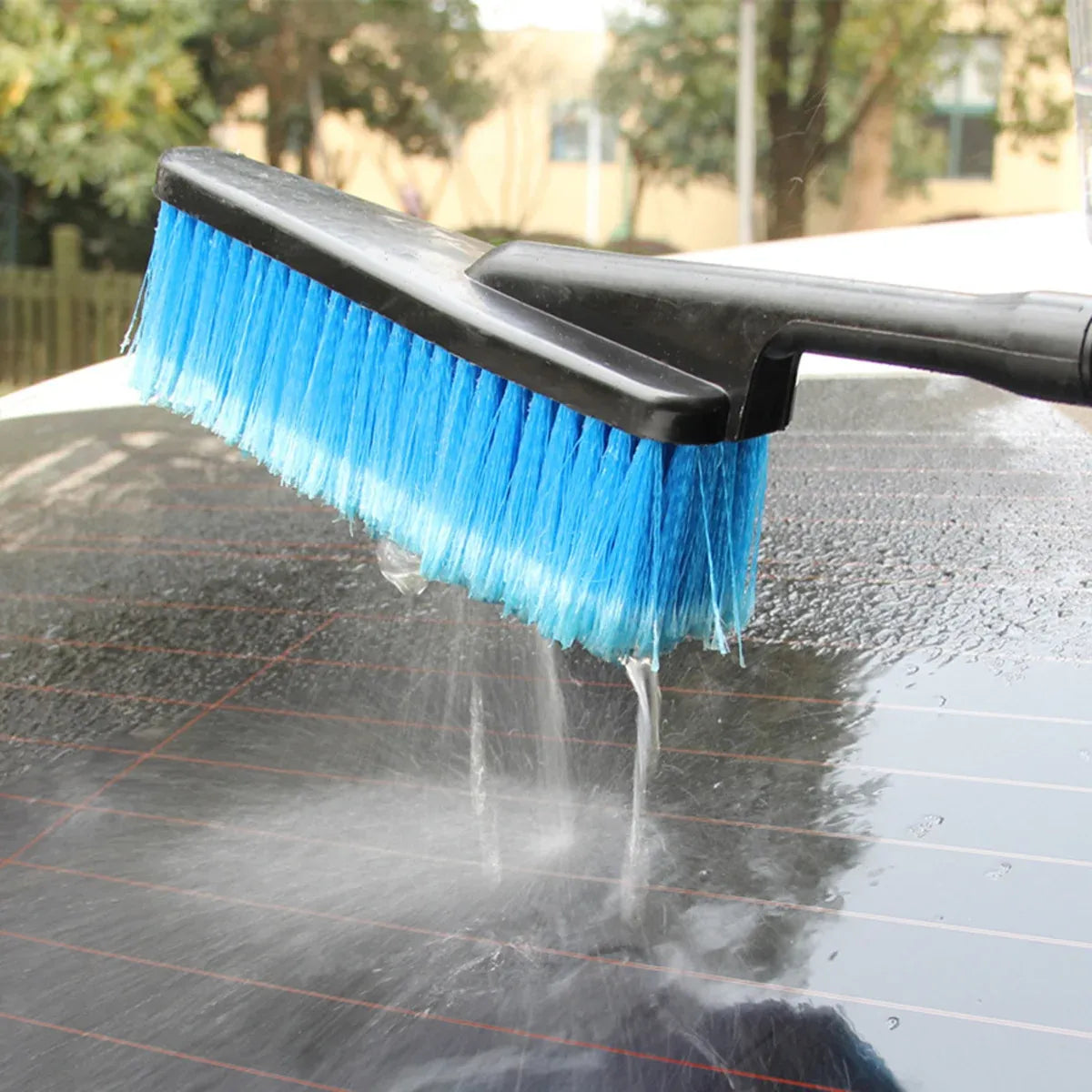 Car Wash Brush Hose Adapter Truck Cleaning Water Spray Nozzle Car Washing Care