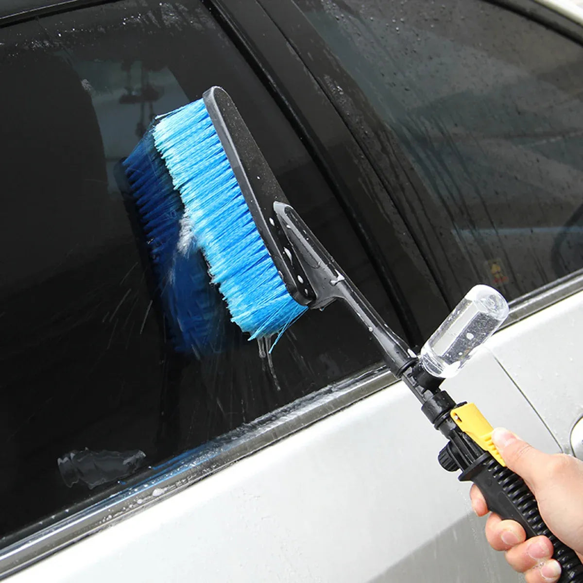 Car Wash Brush Hose Adapter Truck Cleaning Water Spray Nozzle Car Washing Care