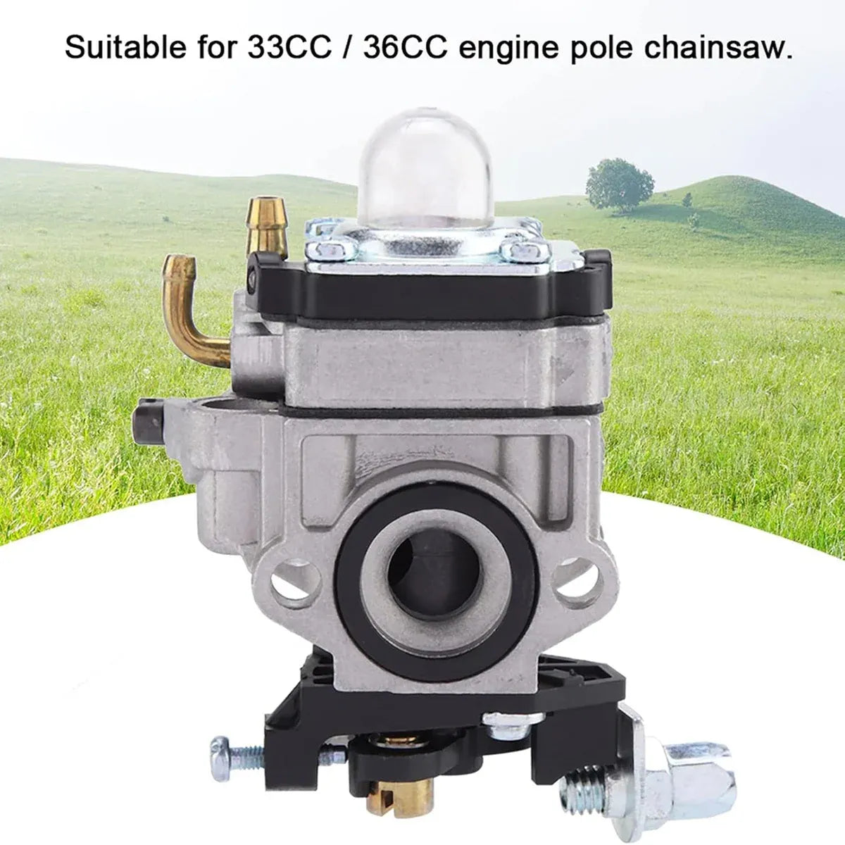 Carburetor Replacement for 33cc 36cc Garden Power Tool Engine