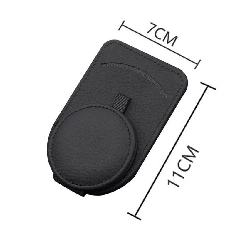 Car Visor Sunglasses Holder Clip with Card Slot for Sun Visor Organiser Storage