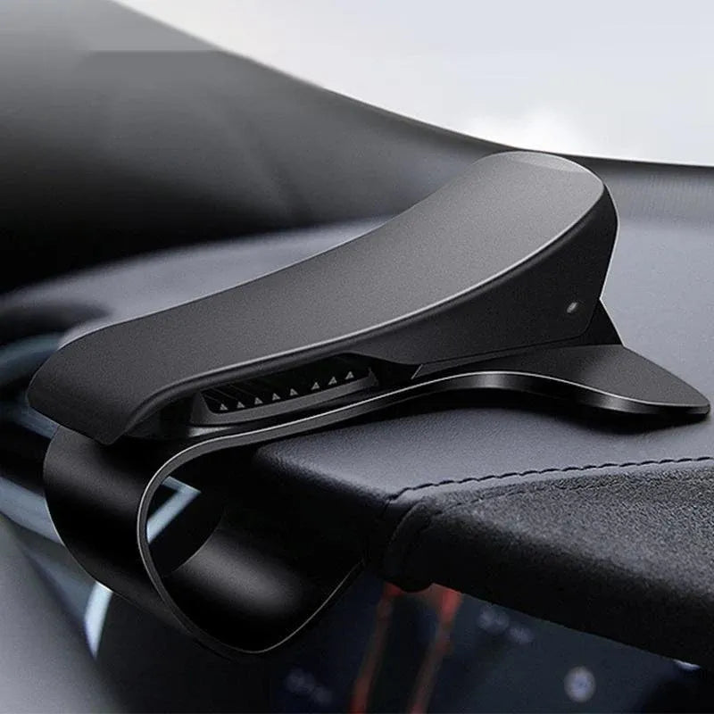 Car Dashboard Phone Holder Clip Mount HUD Style Stand for 6.8in Phones