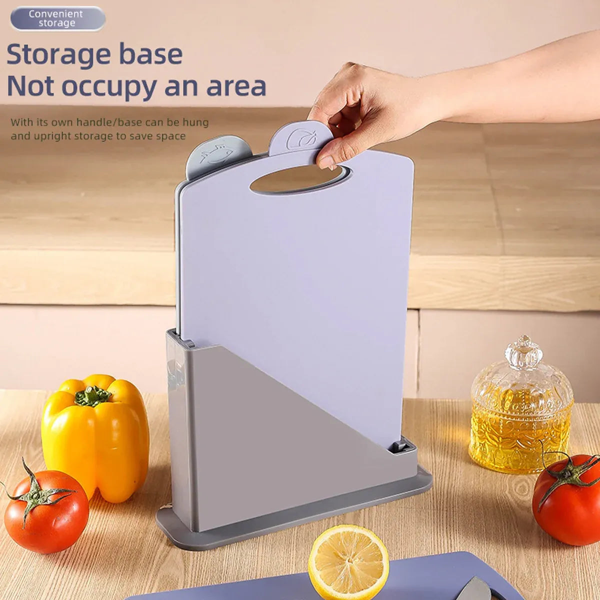 3pcs Classified Cutting Boards Set for Meat Vegetable Fruit Kitchen Food