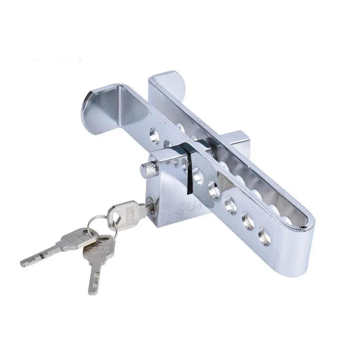 Universal Car Anti-Theft Clutch Throttle Brake Lock 8/9 Holes Security Lock - 9 holes