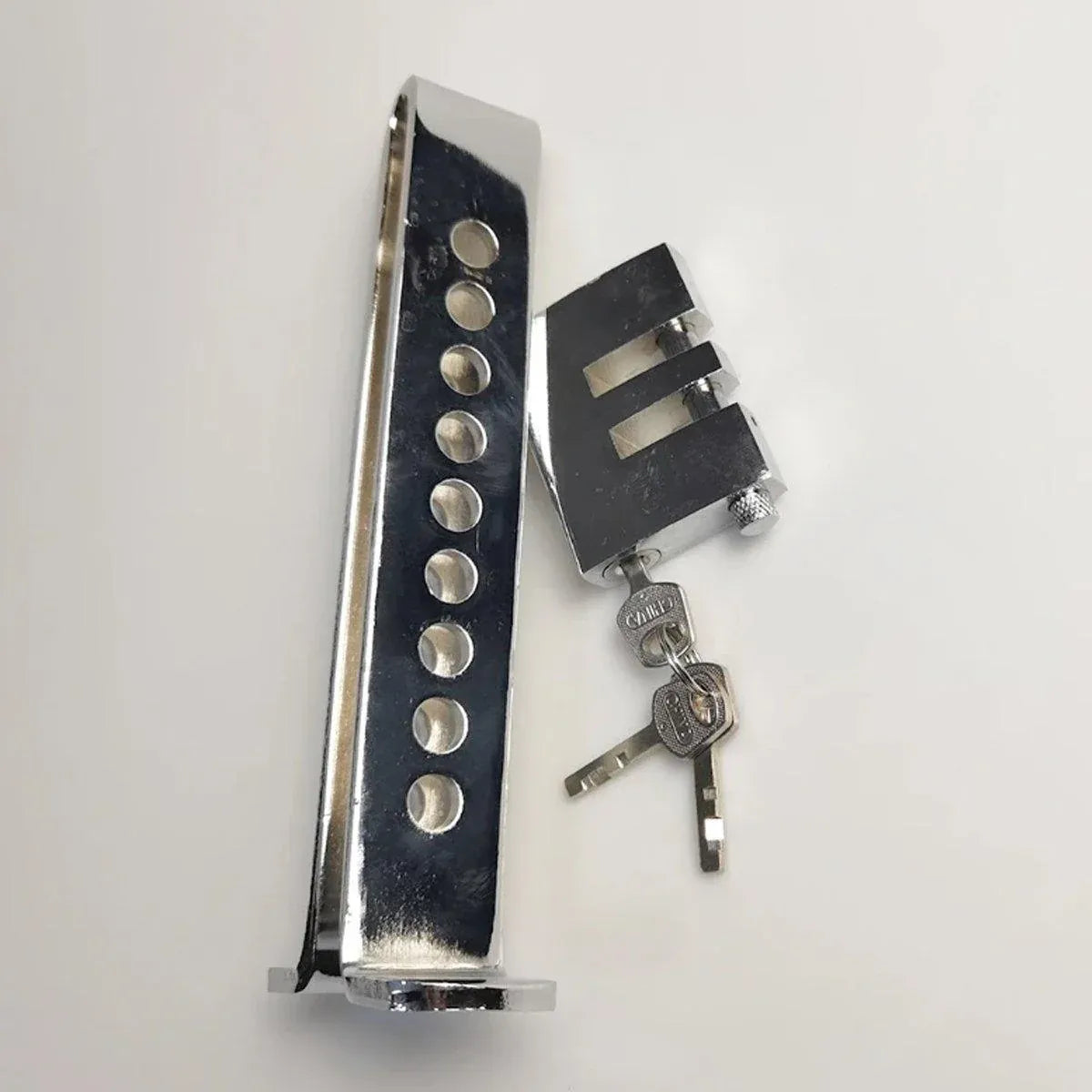 Universal Car Anti-Theft Clutch Throttle Brake Lock 8/9 Holes Security Lock - 9 holes