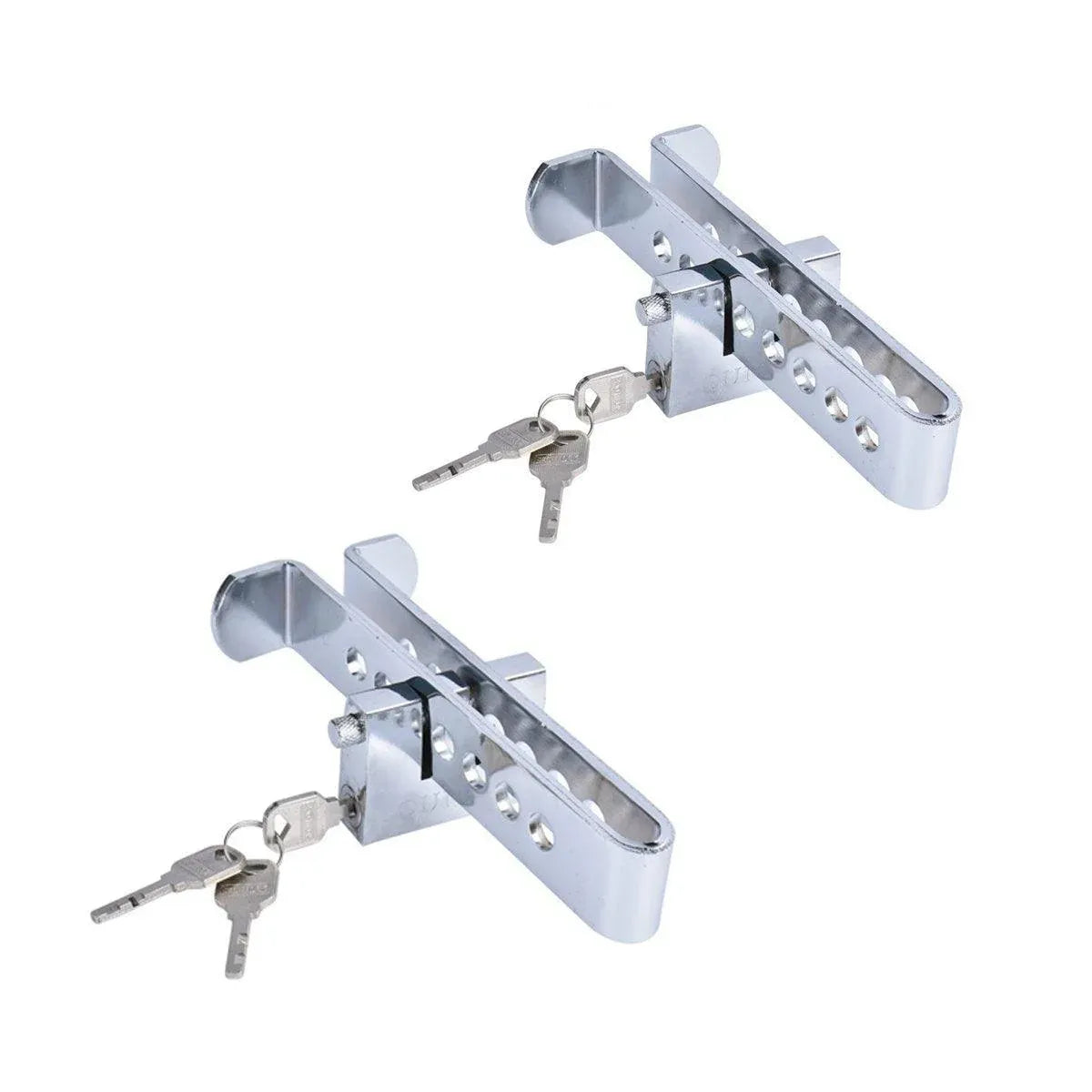 Universal Car Anti-Theft Clutch Throttle Brake Lock 8/9 Holes Security Lock - 9 holes