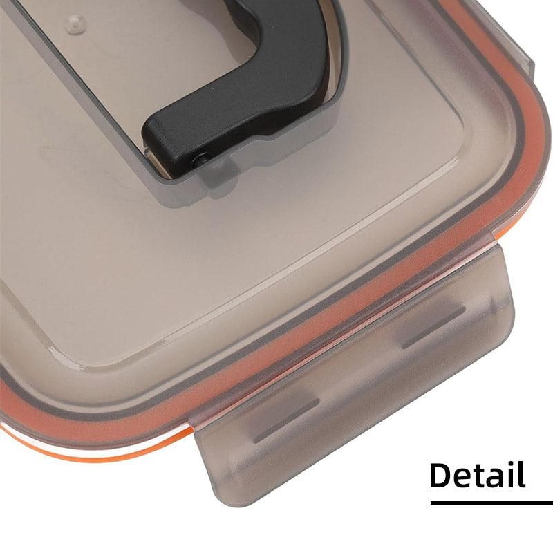 3500ml Stainless Steel Lunch Box Food Storage Container Meal Prep Crisper