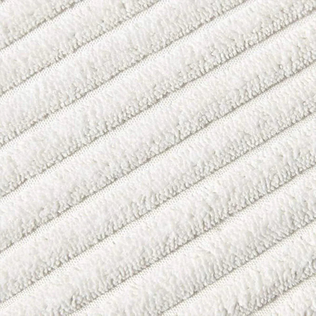 2PCS Corduroy Pillow Cover Luxury Decorative Cushion Case for Sofa Living Room - White