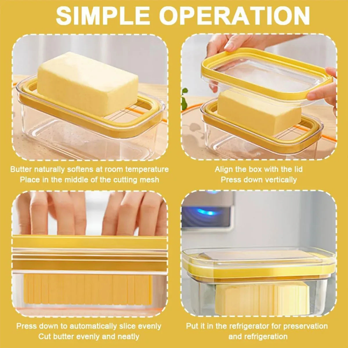 With Lid Butter Cutting Box Slicers Case Cheese Slicers Butter Dish Box
