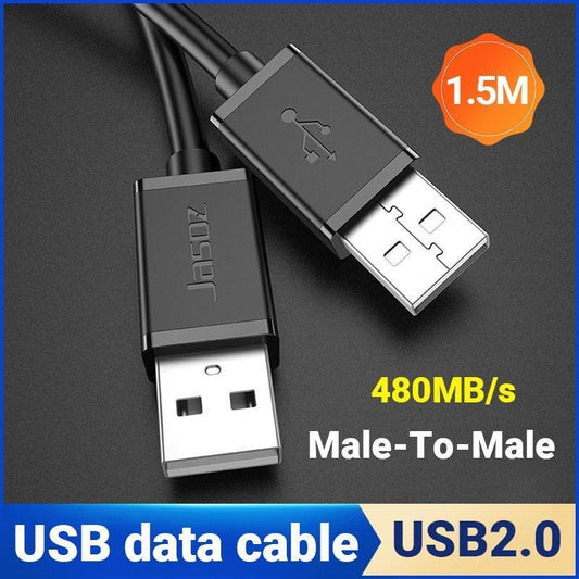 1.5M USB 2.0 Male to Male Data Cable Oxygen-Free Copper Core with Shielding