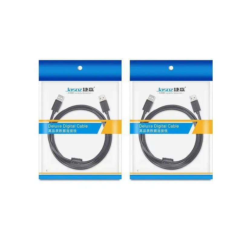 1.5M USB 2.0 Male to Male Data Cable Oxygen-Free Copper Core with Shielding