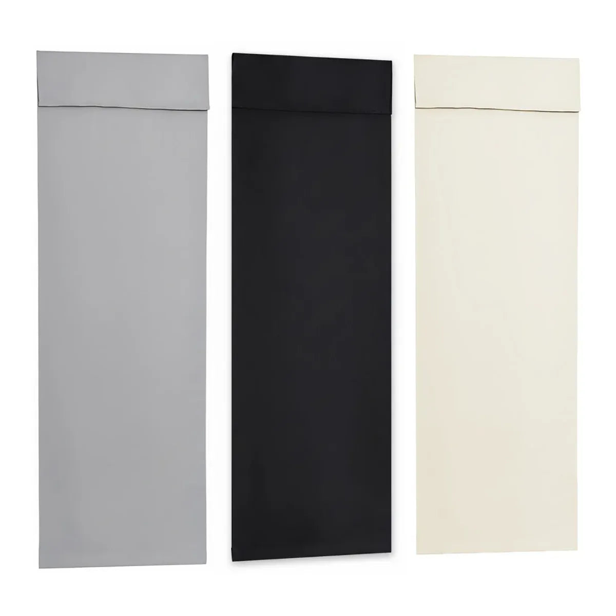 Home Blackout Door Curtain Thermal Insulated Durable for Bedroom Living Room - Beige