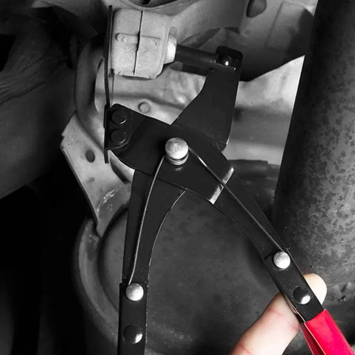 1-Piece Automotive Exhaust Hanger Removal Pliers, Black